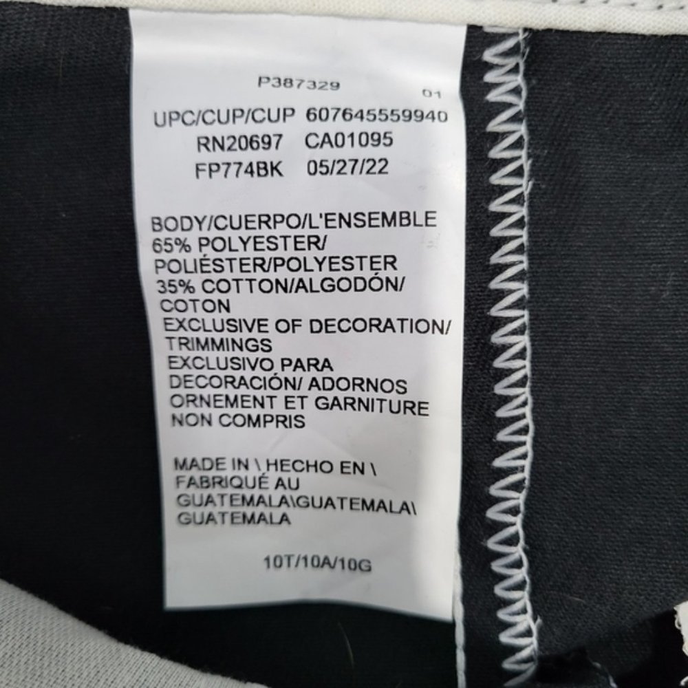 DICKIES 774 Slim Fit Black Work Pant Size 10 Tall NWT - Picture 6 of 8